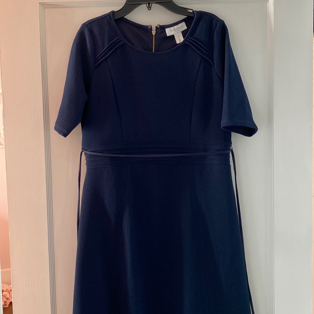 Navy Motherhood maternity dress